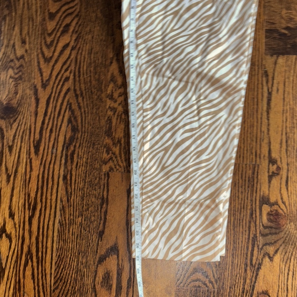 Ann Taylor Tan Zebra Print Men's Chinos - Picture 5 of 7